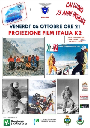 Proiezione del film Italia K2