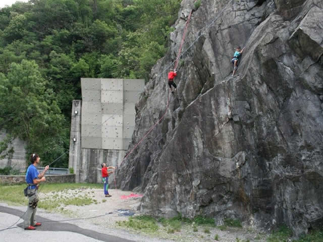 Palestra di roccia