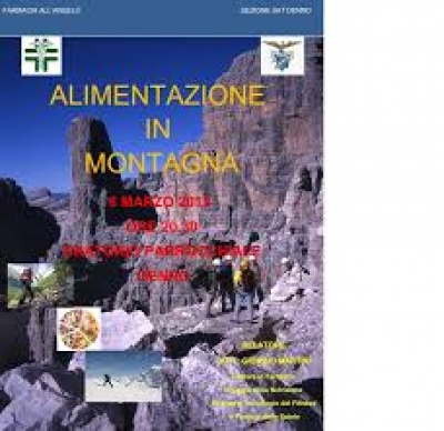 CONSIGLI per una ALIMENTAZIONE RAGIONATA e Razionale in montagna