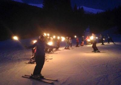 Sabato sera fiaccolata di Carnevale sugli sci in Forcora