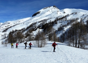 Escursione con le ciaspole al monte Cazzola all’alpe Devero
