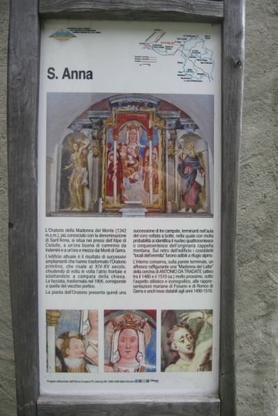 Sentiero 144 Monterecchio-S.Anna (CH)
