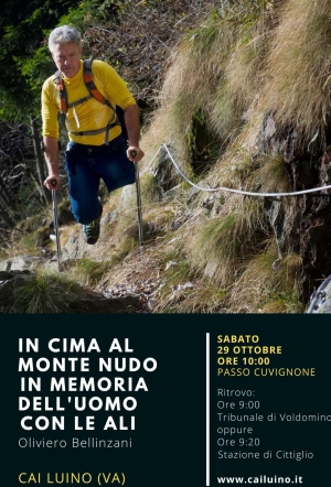 Escursione sul Monte Nudo, in memoria di Oliviero Bellinzani