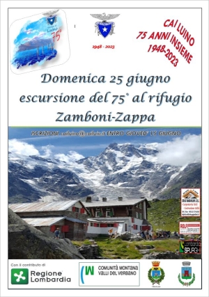 Escursione del 75° al rifugio Zamboni-Zappa