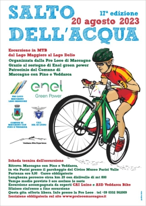 17° Edizione della manifestazione MTB &quot;Salto dell&#039;acqua&quot;